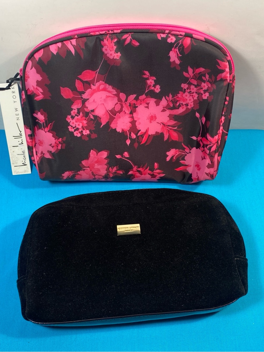 Nicole Miller & Armani Cosmetic Bags.